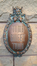 Disney Prop Haunted Mansion Tomb Sweet Tomb Plaque