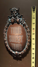 Disney Prop Haunted Mansion Tomb Sweet Tomb Plaque