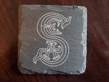 set of 4 society of explorers and adventurers themed slate coasters