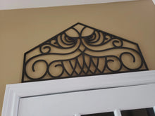 Disney haunted mansion door trim transom replica