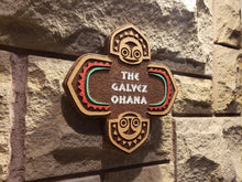 Personalized Polynesian Resort Inspired Replica plaque