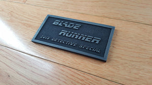 Blade Runner 2019 Detective special plaque