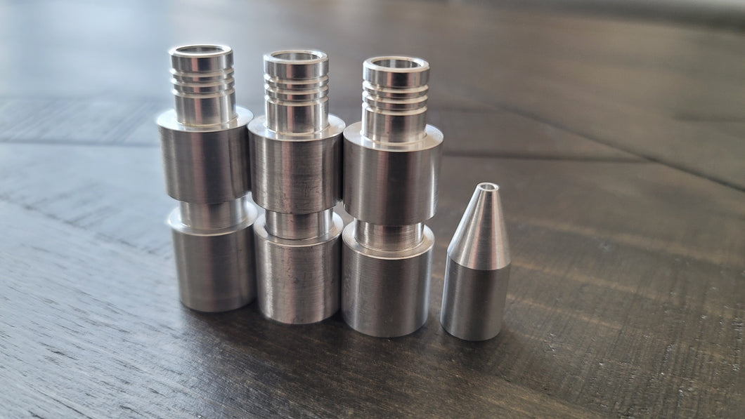Boba Fett knee armor aluminum darts