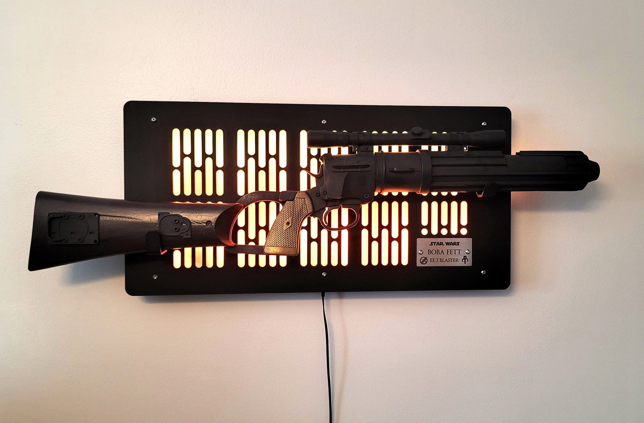 Boba fett wall light store
