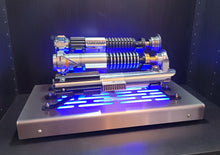 Star Wars Triple Lightsaber Display stand with LED lights