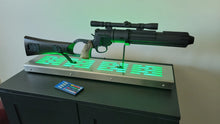 Boba Fett EE-3 blaster stand with LED lights