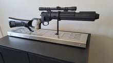 Boba Fett EE-3 blaster stand with LED lights