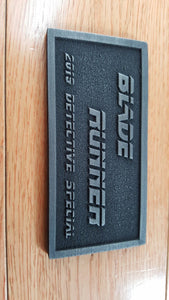 Blade Runner 2019 Detective special plaque
