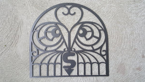 Disney haunted mansion fireplace grill disneyland