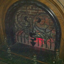Disney haunted mansion fireplace grill disneyland