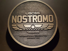 Nostromo Weyland-Yutani corporation Alien Logo plaque