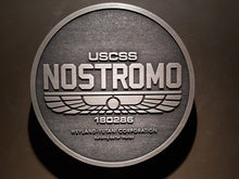 Nostromo Weyland-Yutani corporation Alien Logo plaque