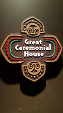 Disney polynesian resort Great Ceremonial House Tiki replica sign