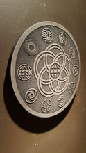Disney inspired epcot vintage logo plaque