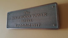 Disney World  HTH Hollywood Tower Hotel Tower Of Terror Plaque