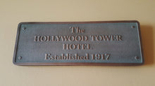 Disney World  HTH Hollywood Tower Hotel Tower Of Terror Plaque