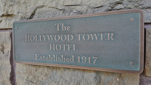 Disney World  HTH Hollywood Tower Hotel Tower Of Terror Plaque