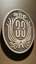 Club 33 inspired sign