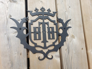 Disney World Tower of Terror Hotel metal sign