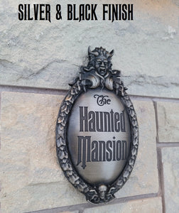 Disney Prop Haunted Mansion Attraction Plaque