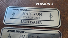 halcyon Starcuiser training lightsaber