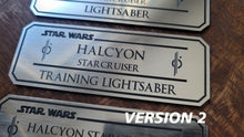 halcyon Starcuiser training lightsaber