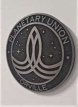Orville Planetary Union wall plaque