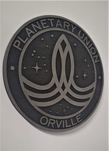 Orville Planetary Union wall plaque