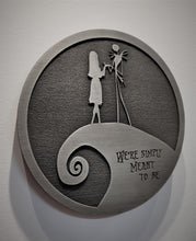 customizable Jack and sally plaque nightmare before christmas wedding