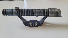 metal lightsaber stand