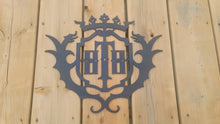 larger version Tower of Terror Hotel metal sign 15 inch wide