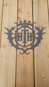 larger version Tower of Terror Hotel metal sign 15 inch wide
