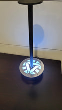 Helmet Display stand with LED lights iron man arc reactor