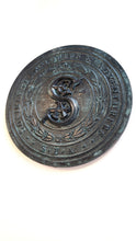 Society of Explorers & Adventurers plaque - S.E.A. dark aged finish