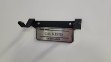 metal wallmount lightsaber bracket including dataplate of your choice