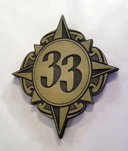 Club 33 inspired sign version 2