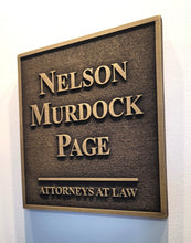 Daredevil Nelson Murdock and Page sign replica