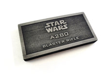 Rebel Alliance a280  Blaster Pistol name plate placard