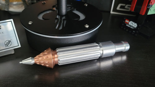 Boba Fett copper tipped gauntlet rocket laser Mandalorian armor aluminum
