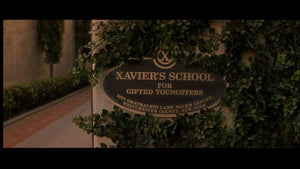 X-Men's xavier's school for gifted youngsters replica sign