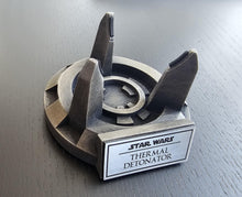 Thermal Detonator Display stand with data plate