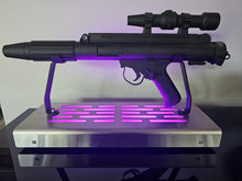 Rebel DH-17 Blaster Display stand with LED lights