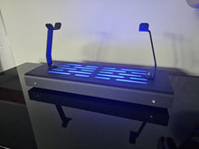 Rebel DH-17 Blaster Display stand with LED lights black finish