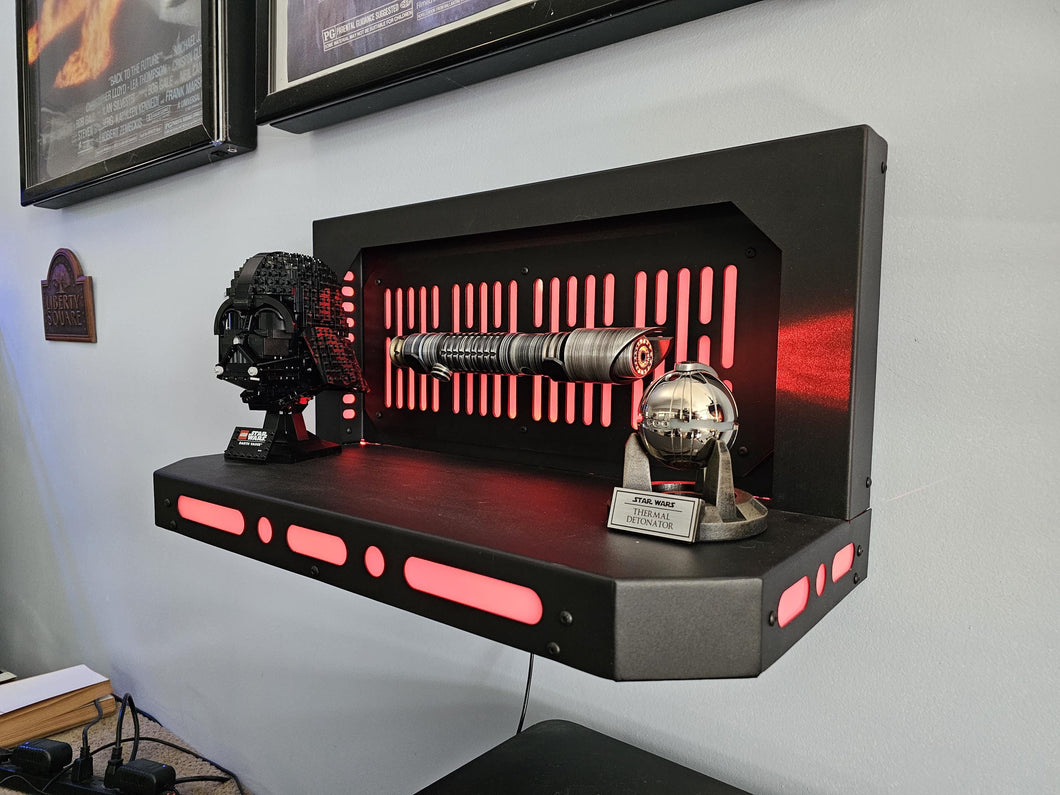 Collectible Display Stand with Customizable background