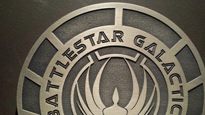 Battlestar Galactica Logo sign Prop