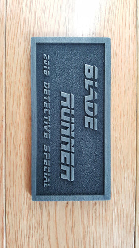 Blade Runner 2019 Detective special plaque