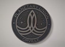 Orville Planetary Union wall plaque