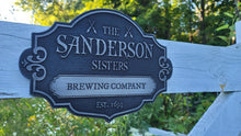 customizable Sanderson Sisters plaque hocus pocus brewing company bed and breakfast