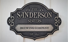 customizable Sanderson Sisters plaque hocus pocus brewing company bed and breakfast