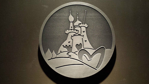 Alice in Wonderland themed wall plaque Queen of hearts restaurant inspired